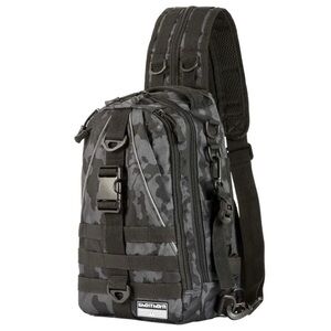 Ghostorn Fishing Backpack Black Camo NWOT